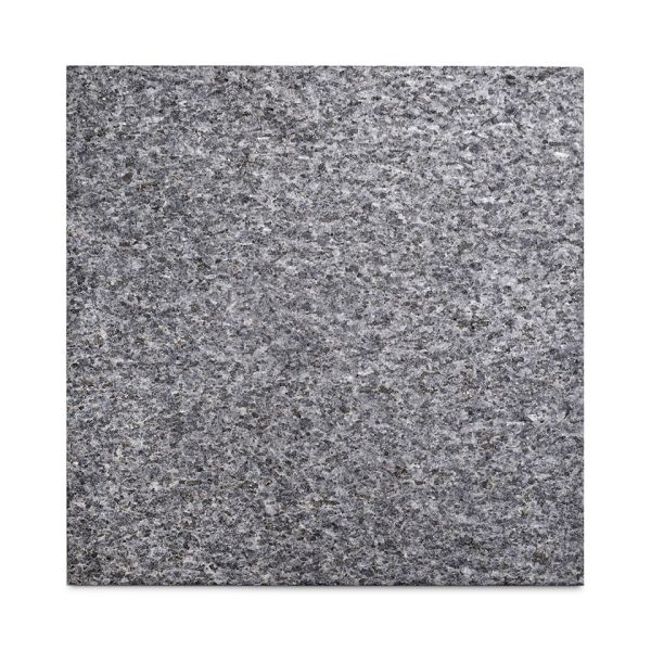 Single slab of Black granite, seen from above, showing mottled markings. Free UK delivery available.***