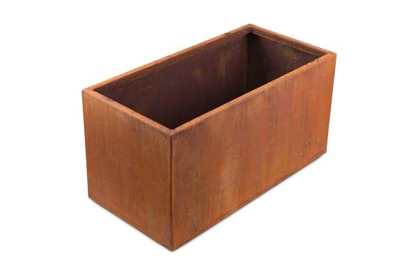 Image displaying W 800 x H 400 x D 400mm Cube Trough Planter