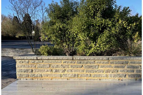 Kandla Grey Sandstone Garden Walling