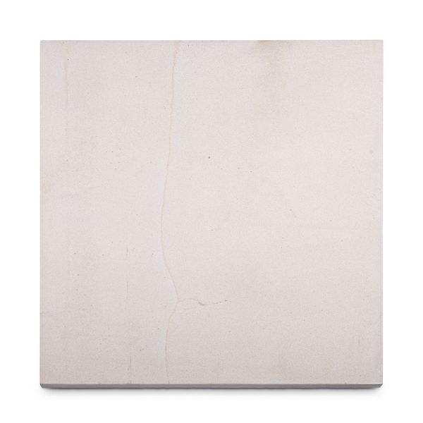 Single Harvest sawn sandstone square paving slab seen from above, showing even colour and texture. Free UK delivery available.***
