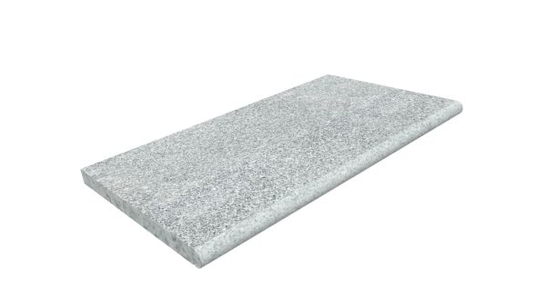 Silver Grey Granite Bullnose Garden Steps