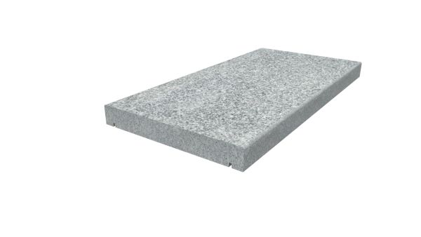 Image Displaying Silver Grey Straight Coping