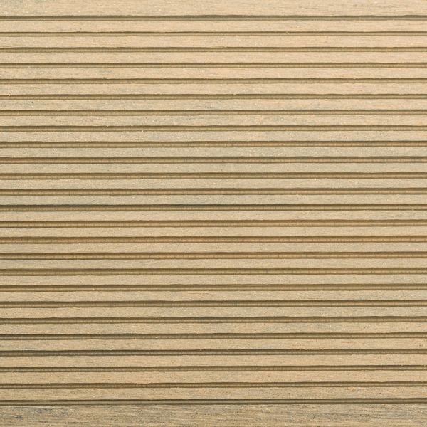 Warm Teak Grooved Decking Fascia