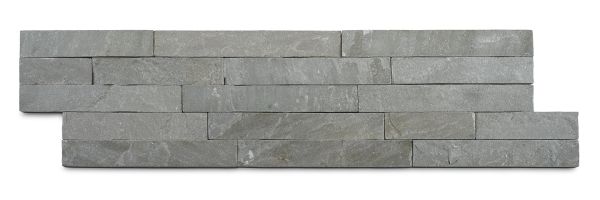 Kandla Grey Sandstone Cladding panel, 4 blocks wide, showing variation in grey colours. Free UK delivery available.***